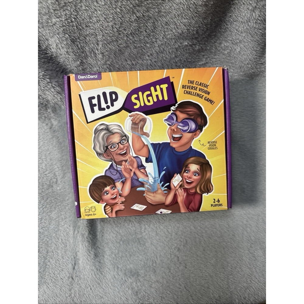 Dan&Darci Flip Sight Reverse VisionChallenge Game for Kids and Families